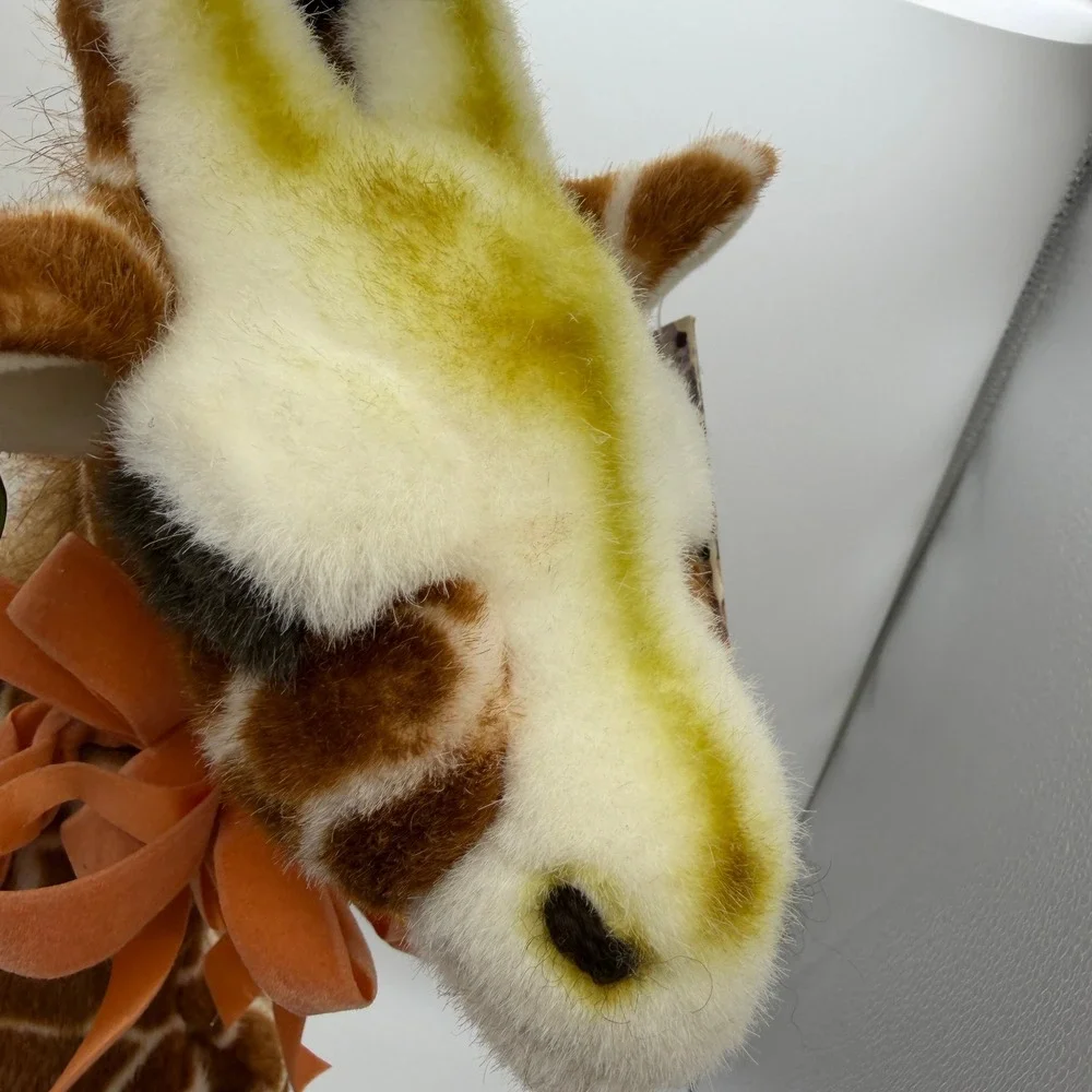 WWF World Wildlife Fund Plush Giraffe Stuffed Animal nursery toyVTG Aurora